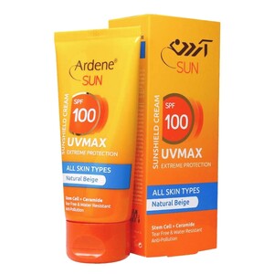 کرم ضد آفتاب رنگی SPF100 UVmax آردن سان