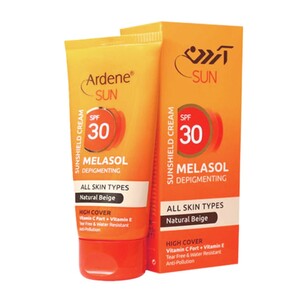 کرم ضد آفتاب ضد لک رنگی SPF30 Melasol آردن سان