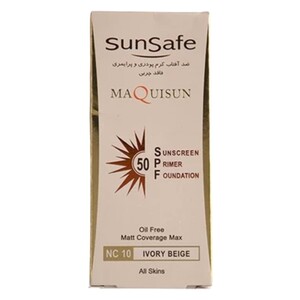 کرم پودر پرایمری spf50 مکی سان
