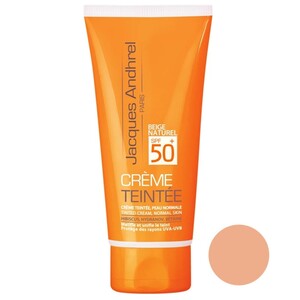 کرم ضدآفتاب رنگی ژاک آندرل پاریس SPF50 پوست های خشک و معمولی