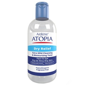 تونیک پاک کننده ملایم صورت و چشم Dry Relief آردن آتوپیا 250ml