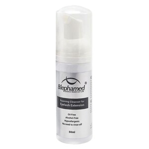 فوم پاک کننده آرایش مخصوص مژه‌ های اکستنشن بلفامد 50ml
