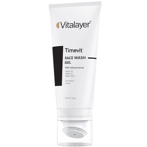 ژل شستشو لایه بردار ویتالیر Timevit