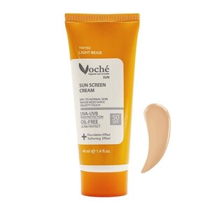 کرم ضد آفتاب رنگی پوست های خشک و معمولی SPF50 وچه 40ml