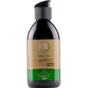 شامپو فاقد سولفات مخصوص موهای چرب ژوت 250ml