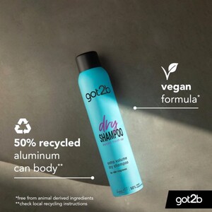شامپو خشک Extra Volume گات تو بی 200ml