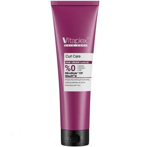 کرم موهای فر ویتاپلکس حالت دهنده و ترمیم کننده 150ml