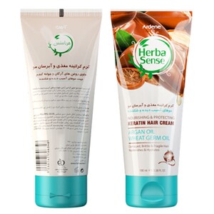 کرم مو کراتینه موهای آسیب دیده و شکننده آردن هرباسنس 100ml
