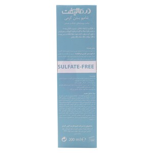 شامپو بدن کرمی درمالیفت پوست خشک و حساس 200ml