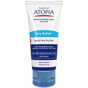 لوسیون بدن مرطوب کننده قوی حاوی 10% اوره Dry Relief آردن آتوپیا 200ml