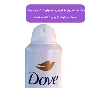 اسپری ضد تعریق زنانه داو با رایحه سیب و چای سفید