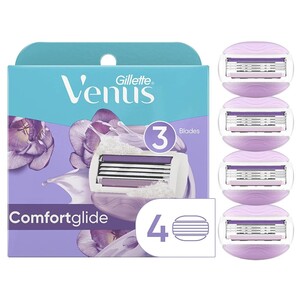 یدک خودتراش 3 تیغه 4 عددی Comfortglide Breeze ونوس ژیلت