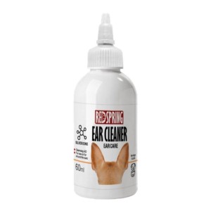 محلول شست و شو گوش نانو نقره سگ و گربه رداسپرینگ Redspring Ear Cleaner Nano Silver حجم 60 میلی لیتر