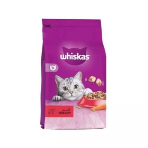 غذای خشک گربه بالغ ویسکاس با طعم گوشت گاو Whiskas Adult وزن 1.9 کیلوگرم