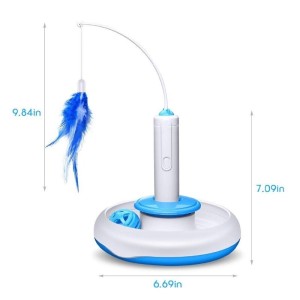اسباب بازی تعاملی اتوماتیک گربه الایت مدل سه کاره Elite Three Ways Cat Automatic Toy
