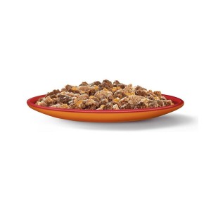 پوچ گربه ویسکاس با طعم گوشت گاو و پرندگان Whiskas DUO Meaty Combos in Jelly وزن 85 گرم