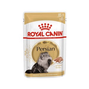 پوچ گربه بالغ نژاد پرشین رویال کنین Royal Canin Persian Adult وزن 85 گرم