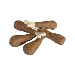 تشویقی سگ نوبی با طعم اردک Nobby Calcium Bone وزن 113 گرم