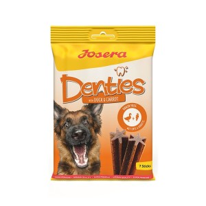 تشویقی دنتال سگ جوسرا با طعم اردک و هویج Josera Denties وزن 180 گرم