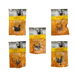 تشویقی سگ یو اس پت مدل پک مرغ USPet Chicken Pack بسته 5 عددی