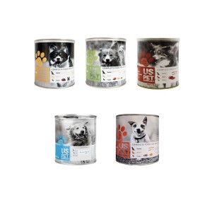 کنسرو غذای سگ یو اس پت با طعم میکس UsPet Canned Food بسته 5 عددی
