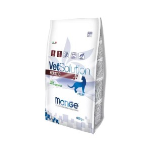 غذای خشک درمانی مشکلات کبدی مونژه Monge Hepatic cat Food وزن 400 گرم
