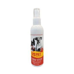 اسپری ضد جویدن سگ و گربه یو اس پت USPet Chew Stop Spray حجم 120 میلی‌لیتر
