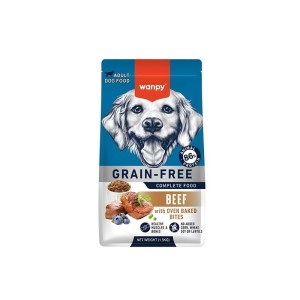 غذای خشک سگ ونپی با طعم گوشت گاو Wanpy Complete Dog Food وزن 1.5 کیلوگرم
