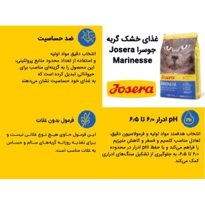 غذای خشک گربه جوسرا مارینس ضد حساسیت Josera Marinesse وزن 2 کیلوگرم