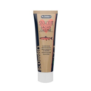 خمیر تشویقی گربه و سگ دکتر کلادرز با طعم سالمون Dr.Clauder’s Snack IT Fish Cream Salmon وزن 75 گرم