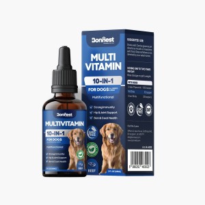 قطره مولتی ویتامین سگ بونست Bonnest Dog Multivitamin Drop حجم 60 میلی لیتر