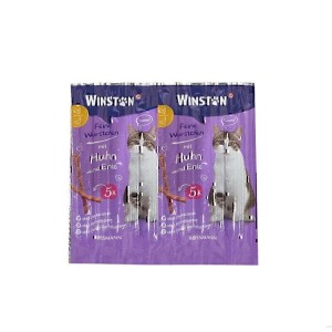 اسنک تشویقی گربه وینستون با طعم مرغ و اردک Winston Chicken & Duck بسته 5 عددی