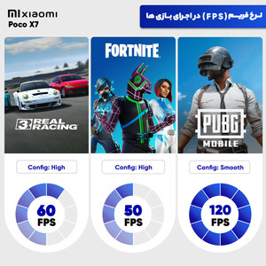گوشی موبایل شیائومی مدل Poco X7 دو سیم کارت ظرفیت 512 گیگابایت و رم 12 گیگابایت - گلوبال