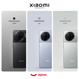 گوشی موبایل شیائومی مدل Poco F7 Pro دو سیم کارت ظرفیت 512 گیگابایت و رم 12 گیگابایت