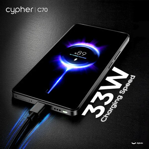 گوشی موبایل سایفر مدل C70 دو سیم‌کارت ظرفیت 256 گیگابایت و رم 8 گیگابایت