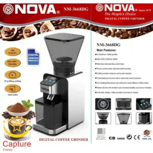 آسیاب قهوه نوا مدل NM-3668DG