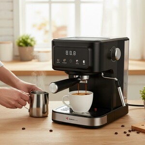 اسپرسوساز مباشی مدل ME-ECM2118 با مخزن 1.5 لیتری