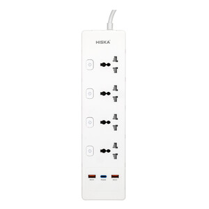 چندراهی برق و محافظ ولتاژ هیسکا مدل CH-5518EU