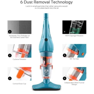 جارو عصایی درما | Deerma DX900 Vacuum Cleaner -