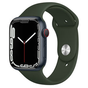 ساعت هوشمند اپل واچ سری 7 مدل  45mm Aluminum Case with Sport silicone Band