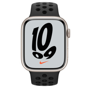 ساعت هوشمند اپل سری 7 مدل 45mm Aluminum Case with Nike Sport silicone Band