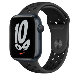 ساعت هوشمند اپل سری 7 مدل 45mm Aluminum Case with Nike Sport silicone Band