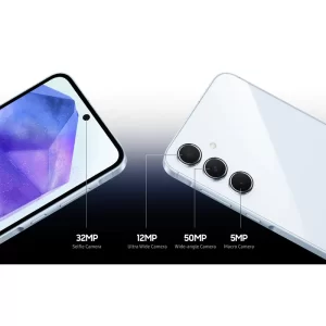 گوشی موبایل سامسونگ مدل Galaxy A55 دو سیم کارت ظرفیت 256 گیگابایت و رم 8 گیگابایت به همراه شارژر سامسونگ - ویتنام