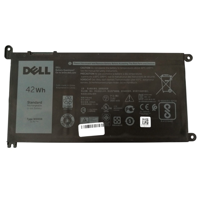 باتری لپ تاپ دل Inspiron 15-5567 WDX0R داخلی-اورجینال