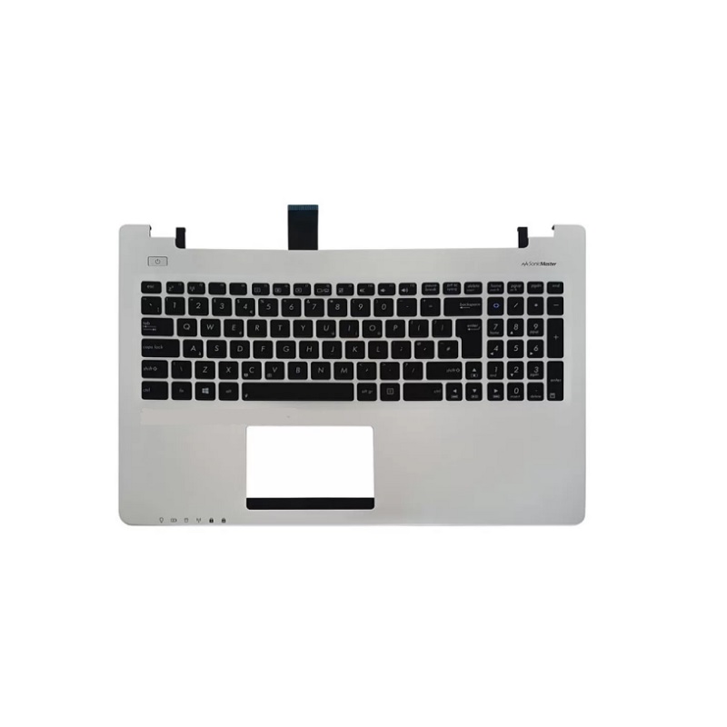 کیبورد لپ تاپ ایسوس S550 با قاب C نقره ای