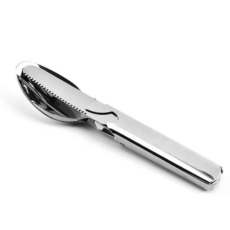 قاشق چنگال کارد مسافرتی استیل