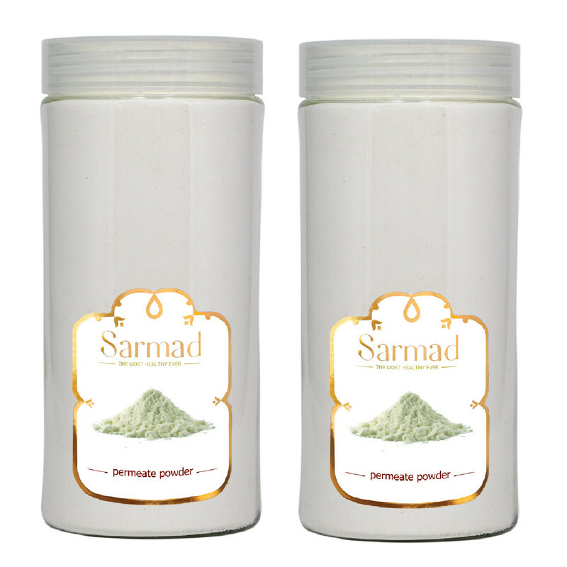 پودر آب پنیر ممتاز سرمد - 380 گرم بسته 2 عددی