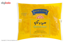 سیب زمینی طلایی منجمد سرد و تازه مقدار 750 گرم