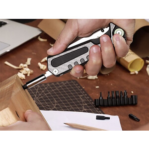 چاقو و پیچ گوشتی چند منظوره شیائومی Xiaomi NexTool Multi-Functional Folding Knife NE20021