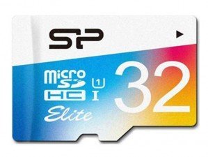 Silicon Power Color Elite microSDHC UHS-I U1 Class 10 32GB